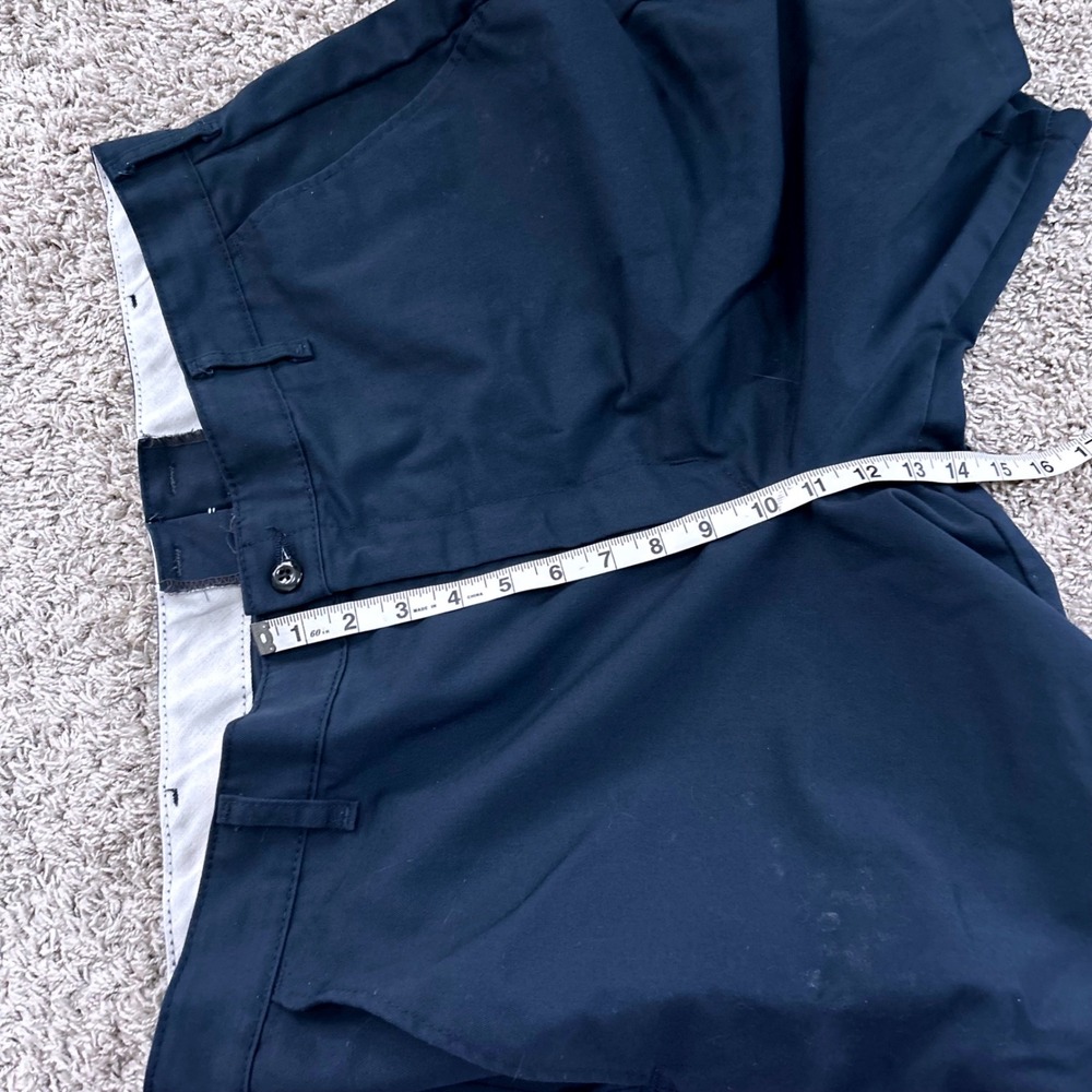 Red Kap Mens Navy Blue Work Shorts PT26NV0 Size 42 Polyester Cotton Twill - Picture 5 of 9